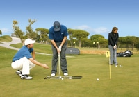 Golfsch&uuml;ler Unterrricht auf der DR